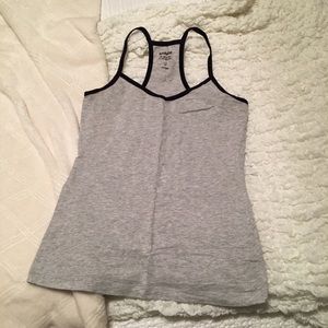 Racer back tank top